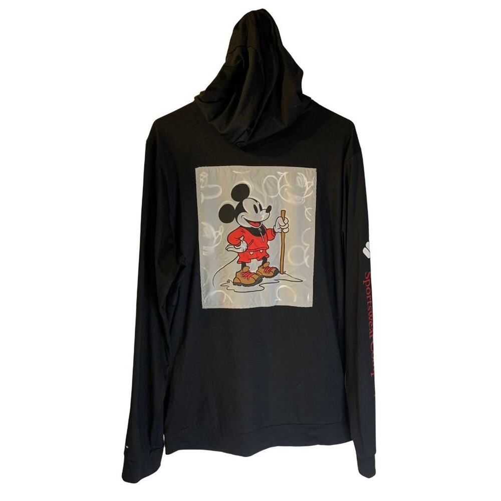 Columbia x Disney Men's Tech Trail Energy Popover Hoodie Size M Mickey Hiking